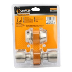 (2Pcs) Juego de Cerradura Tipo Tubular y Plana (llave/pin)