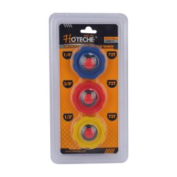 3 piezas de mini rachet de palma : 1/2" 3/8" 1/4"