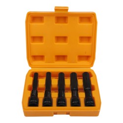 (5Pcs) Juego de Sockets de Impacto Profundo de (1/2")NEW