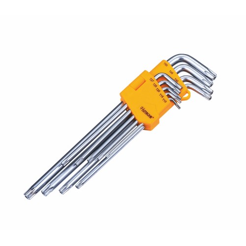 Juego De Llaves Torx Extra Largas De 9 Piezas