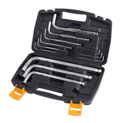 Juego de llaves hexagonales largas de 13 piezas con extremo de bola  " *