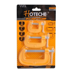 Juego de Prensa Tipo G - 3pcs