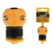 (1/2") Conector Macho con Rosca para Manguera Con Check Valve