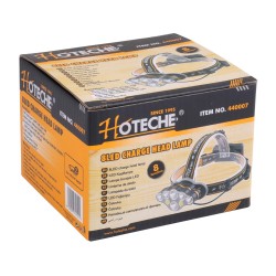 (8 LED) Linterna Frontal Recargable