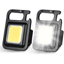 (350 Lumens) Linterna Tipo Llavero recargable