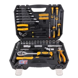 (89 Pcs) Juego De Herramientas para mecánico con ratchet 1/2"