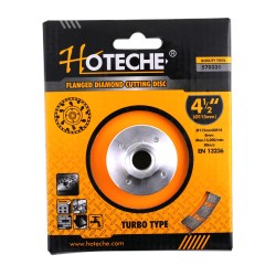 4.5" disco De Corte De Diamante Con Brida (tipo Turbo) M14                                                               *