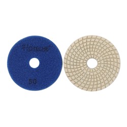 4" Disco para Pulir Granito Color Azul #50