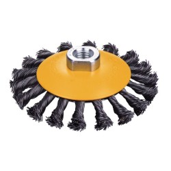 4" Cepillo De Alambre Entorchado Tipo Bisel