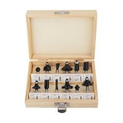 (12Pcs) Juego de Brocas Fresadora de 1/2"