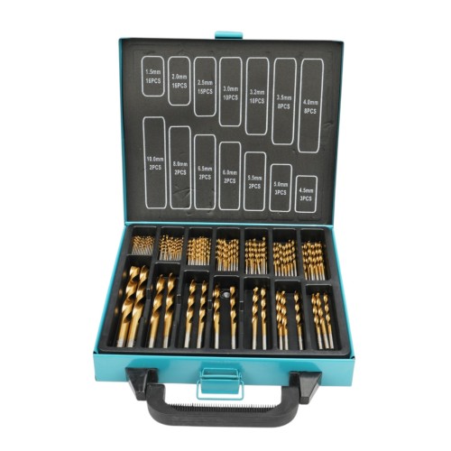 (99 Pcs) Juego de Brocas para Metal (Recubrimiento de Titanio)