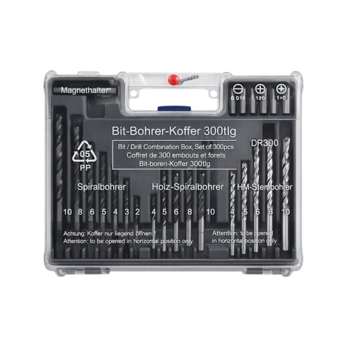 (300 Pcs) Juego de Brocas, Tacos y Tornillos (300 Pcs) Juego de Brocas, Tacos y Tornillos