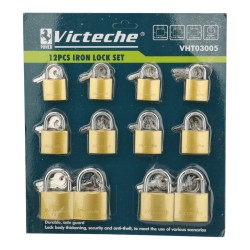 (12 Pcs) Juego de Candados