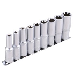 9pcs 1/2 "dados Profundo Tipo Dr. E,