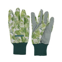 9" Guantes para Jardin de Algodon