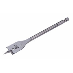 32 mm (1-1 /4")152 mmBroca plana de madera *