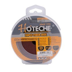 20PCS 4.5" Disco De Lija Sin Velcro #60