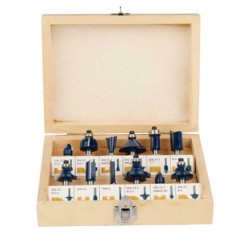 12pcs Juego de Brocas 12mm para Router