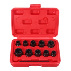11 pzs dados de impacto 3/8"