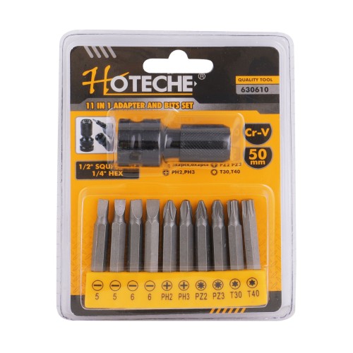 11 en 1 puntas de destornillador