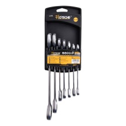 Juego de Llaves Combinada con Ratchet 7pcs *
